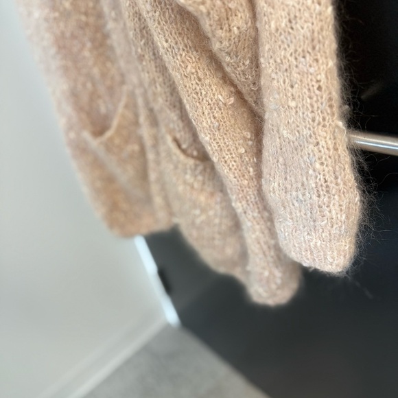 Angora Wool Cowichan style very very oversized XL Angora vintage handmade GUC - Picture 4 of 17